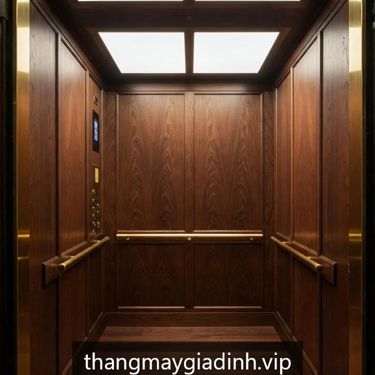 Lắp đặt thang máy biệt thự vườn tiết kiệm diện tích tại Tân An, Long An