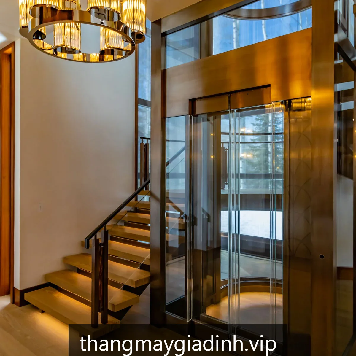 Lắp đặt thang máy gia đình villa nghỉ dưỡng Dương Đông, Phú Quốc