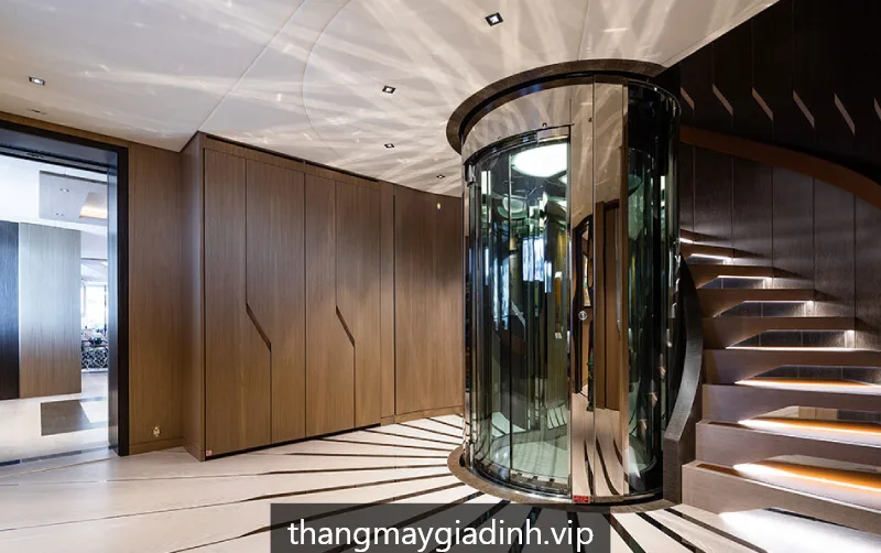 Lắp đặt thang máy lồng kính bán nguyệt cho Homestay trên đồi Gia Nghĩa, Đắk Nông