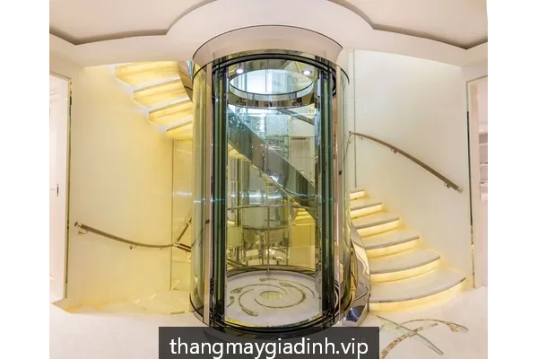 Lắp đặt thang máy kính quan sát chịu ăn mòn cho biệt thự biển tại Đà Nẵng